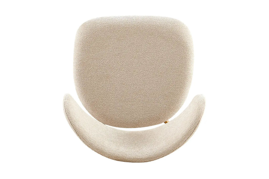 Chaise de salle à manger COYA Naturel et Beige – 53 x 52 cm | TIKAYLA