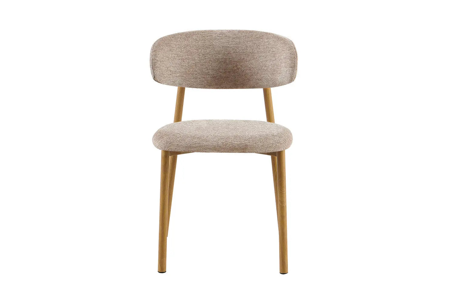 Chaise de salle à manger COYA Naturel et Sable – 53 x 52 cm | TIKAYLA
