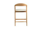 Chaise de bar CLARA Frêne naturel – 55,5 x 57,5 cm | TIKAYLA