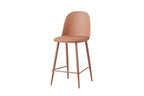 Chaise de bar JASMYN terracotta – 44 x 51 cm | TIKAYLA