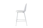 Chaise de bar JASMYN blanc – 44 x 51 cm | TIKAYLA