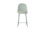 Chaise de bar JASMYN gris-vert – 44 x 51 cm | TIKAYLA