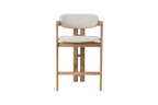 Chaise de bar KAMELIA en bois de frêne naturel – 56 x 52 cm | TIKAYLA