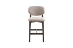 Chaise de bar KAYA Chêne fumé et Sable – chêne massif | TIKAYLA