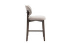 Chaise de bar KAYA Chêne fumé et Sable – chêne massif | TIKAYLA