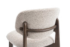Chaise de bar KAYA Chêne fumé et Sable – chêne massif | TIKAYLA