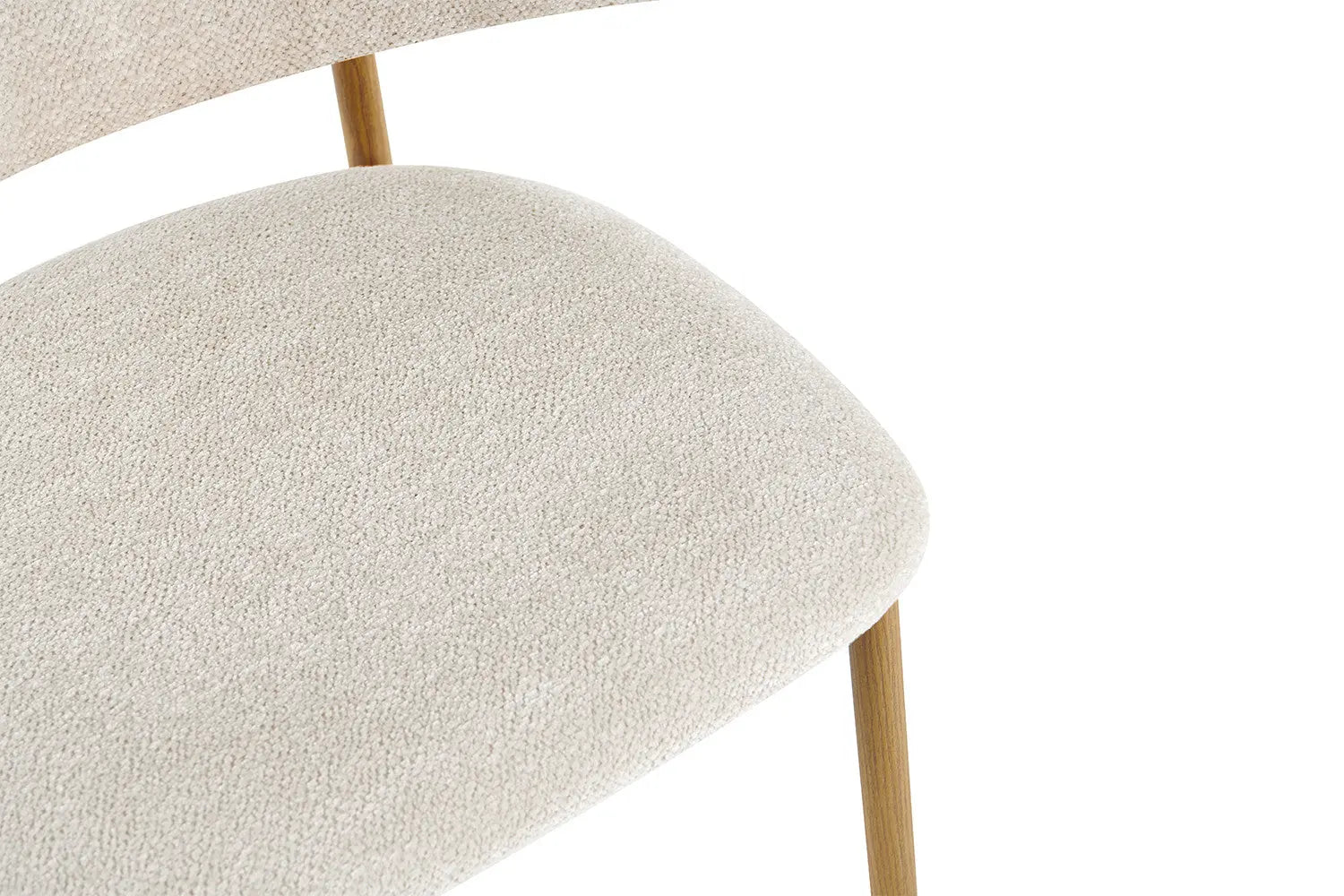 Chaise de bar COYA Naturel et Beige – 51 x 50 cm | TIKAYLA