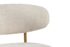 Chaise de bar COYA Naturel et Beige – 51 x 50 cm | TIKAYLA