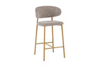 Chaise de bar COYA Naturel et Sable – 51 x 50 cm | TIKAYLA