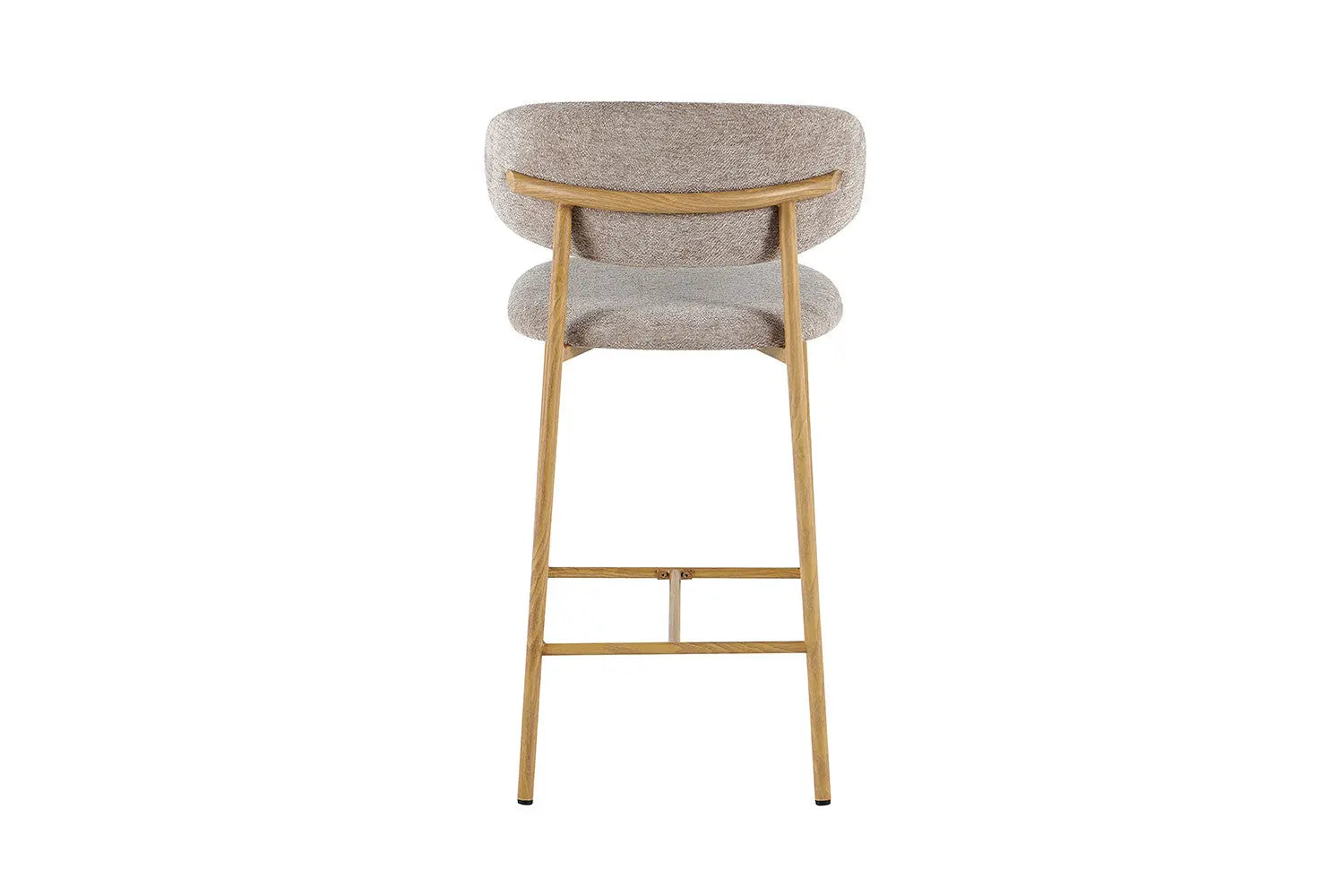 Chaise de bar COYA Naturel et Sable – 51 x 50 cm | TIKAYLA