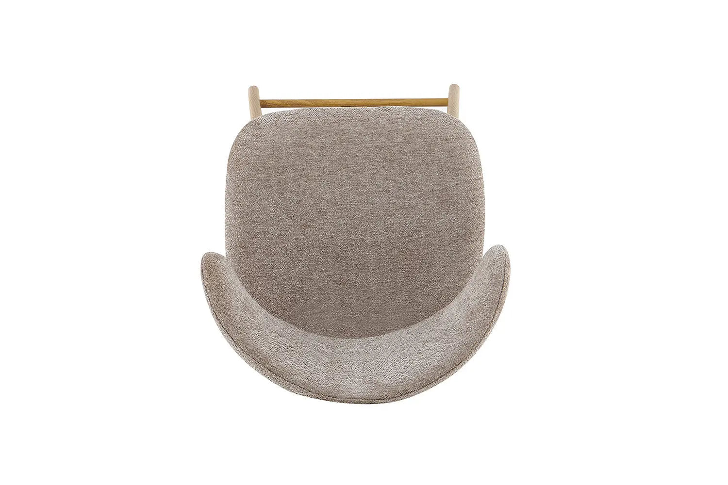 Chaise de bar COYA Naturel et Sable – 51 x 50 cm | TIKAYLA