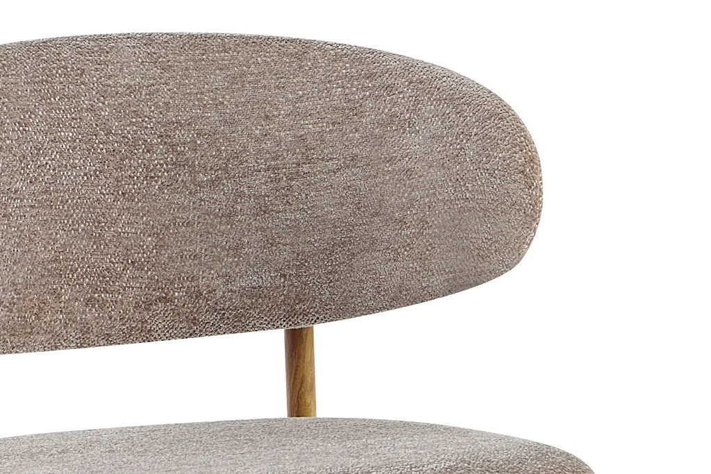 Chaise de bar COYA Naturel et Sable – 51 x 50 cm | TIKAYLA