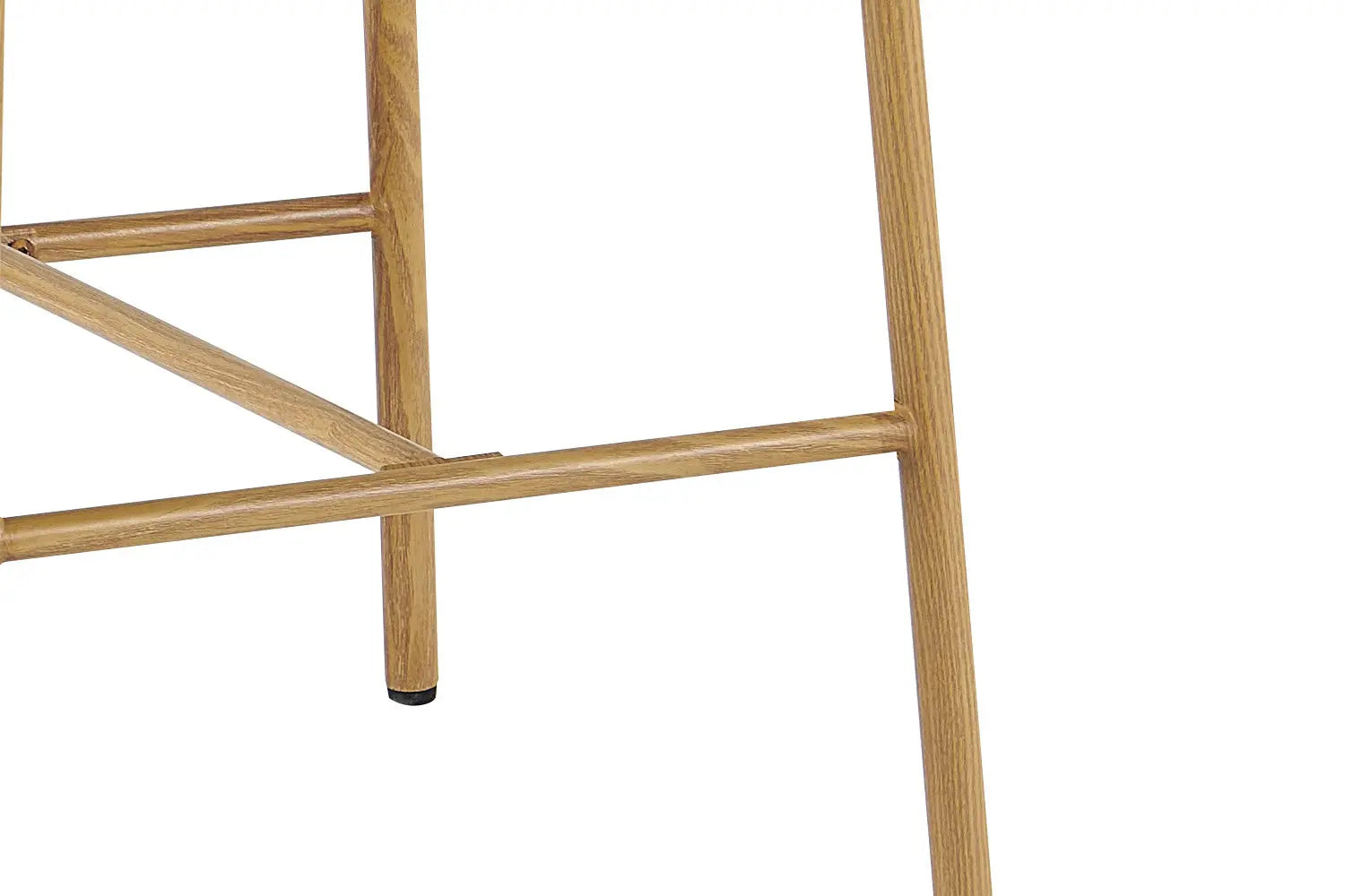 Chaise de bar COYA Naturel et Sable – 51 x 50 cm | TIKAYLA