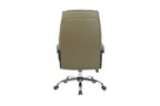 Chaise de Bureau DANIELA en Polyuréthane (PU) - Chaise de bureau réglable 46 x 53 cm - TIKAYLA