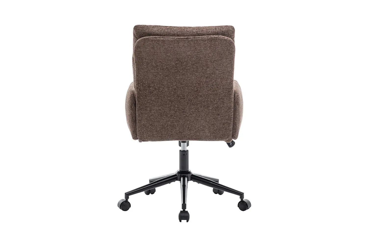 Chaise de bureau EMMY brune en situation - TIKAYLA