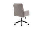 Pietement et roulettes de la chaise de bureau EMMY sable - TIKAYLA