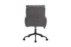 Chaise de bureau EMMY gris fonce en situation - TIKAYLA