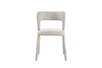 Chaise de salle à manger ELVYA Beige tissu – 51,5 x 57 cm | TIKAYLA