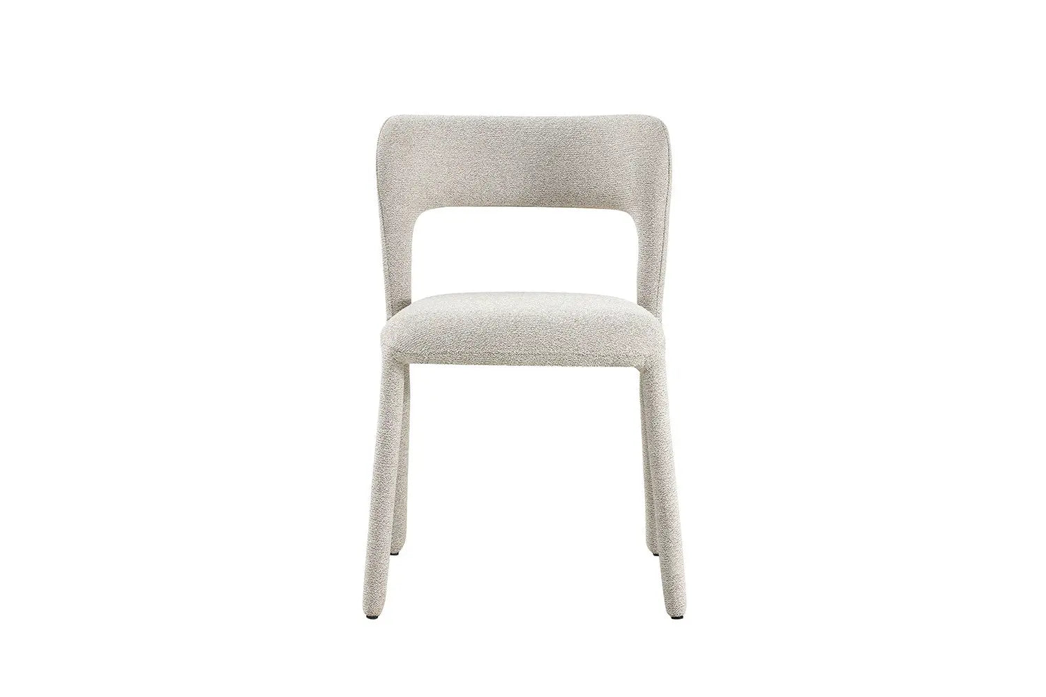 Chaise de salle à manger ELVYA Beige tissu – 51,5 x 57 cm | TIKAYLA