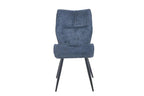 Chaise de salle à manger FAY bleu – 49 x 65 cm | TIKAYLA