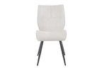 Chaise de salle à manger FAY écru – 49 x 65 cm | TIKAYLA
