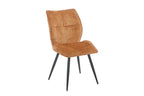 Chaise de salle à manger FAY or – 49 x 65 cm | TIKAYLA
