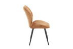 Chaise de salle à manger FAY or – 49 x 65 cm | TIKAYLA