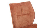 Chaise de salle à manger FAY rouille – 49 x 65 cm | TIKAYLA