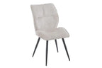 Chaise de salle à manger FAY sable – 49 x 65 cm | TIKAYLA