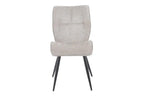 Chaise de salle à manger FAY sable – 49 x 65 cm | TIKAYLA