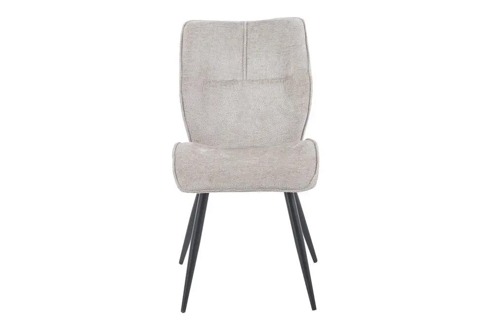 Chaise de salle à manger FAY sable – 49 x 65 cm | TIKAYLA
