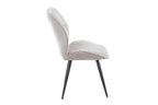 Chaise de salle à manger FAY sable – 49 x 65 cm | TIKAYLA