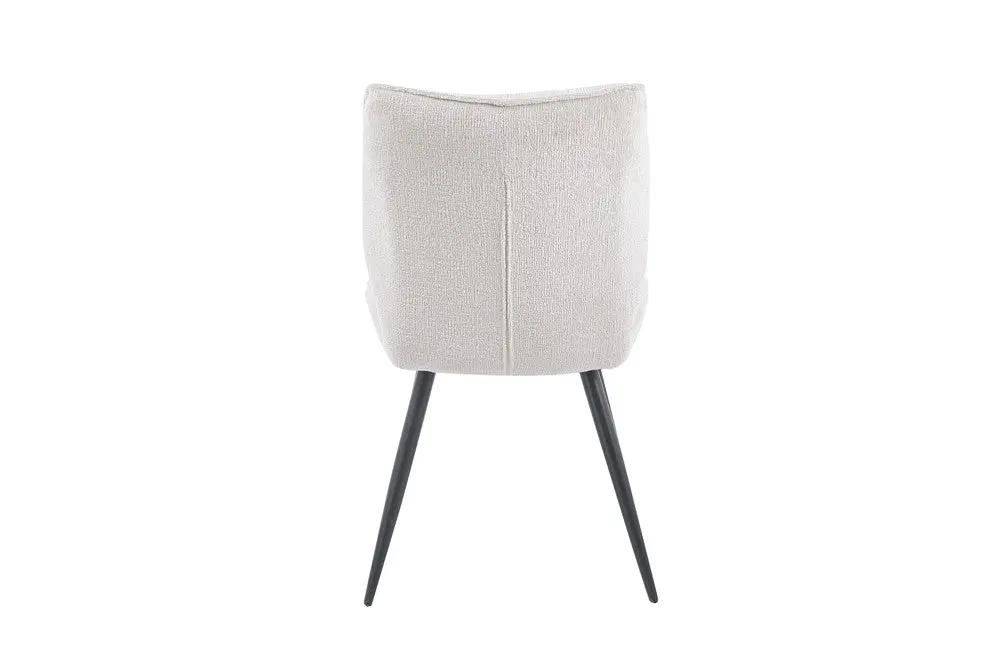 Chaise de salle à manger FAY sable – 49 x 65 cm | TIKAYLA