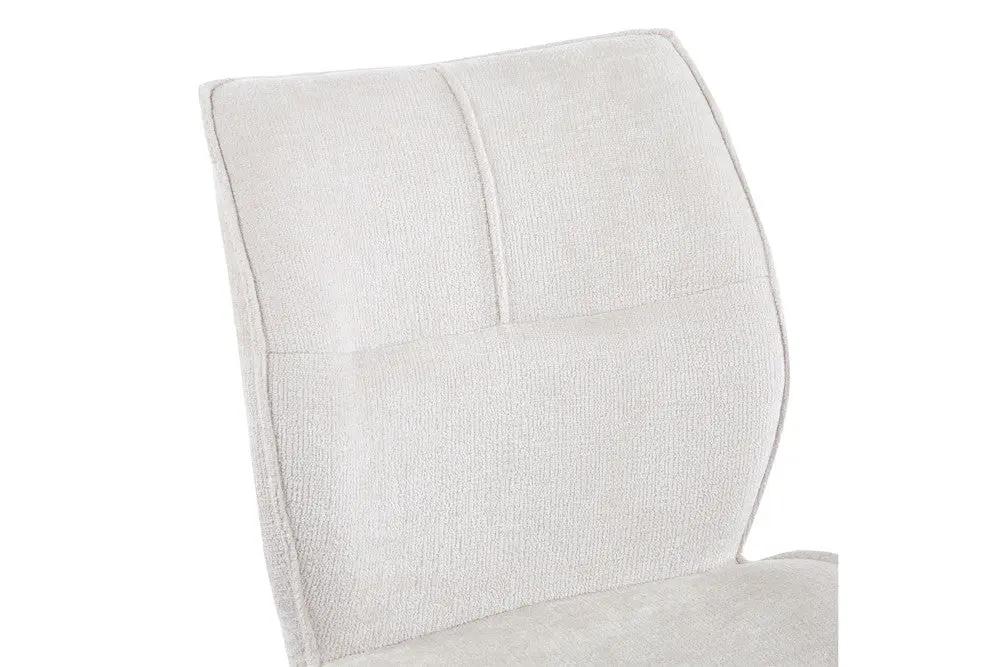 Chaise de salle à manger FAY sable – 49 x 65 cm | TIKAYLA