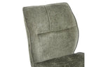 Chaise de salle à manger FAY vert – 49 x 65 cm | TIKAYLA