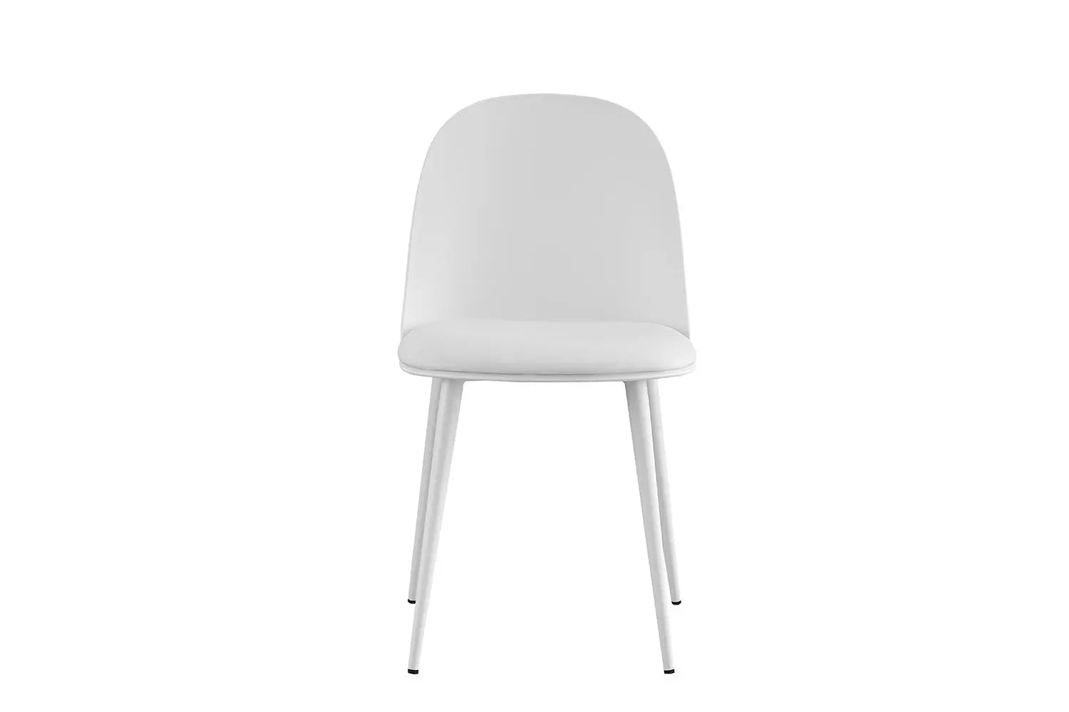 Chaise de salle à manger JASMYN blanc – 51 x 44 cm | TIKAYLA