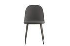 Chaise de salle à manger JASMYN gris – 51 x 44 cm | TIKAYLA