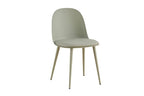 Chaise de salle à manger JASMYN gris-vert – 51 x 44 cm | TIKAYLA