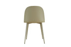 Chaise de salle à manger JASMYN gris-vert – 51 x 44 cm | TIKAYLA