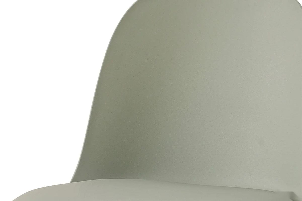 Chaise de salle à manger JASMYN gris-vert – 51 x 44 cm | TIKAYLA