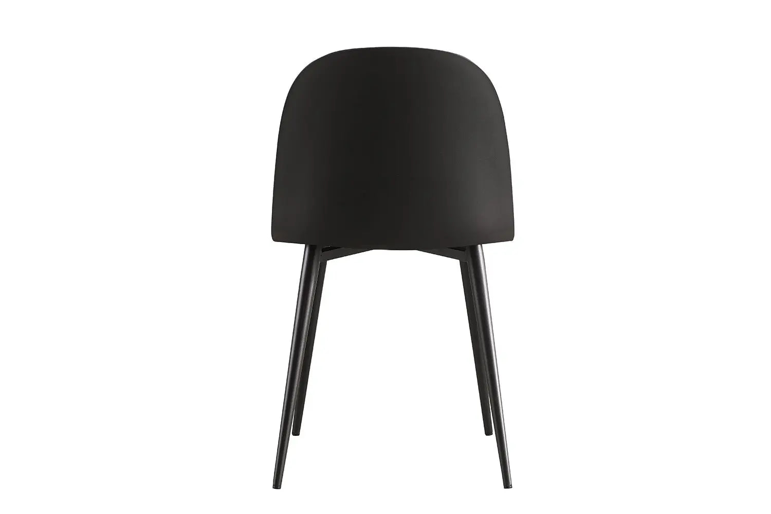 Chaise de salle à manger JASMYN noir – 51 x 44 cm | TIKAYLA