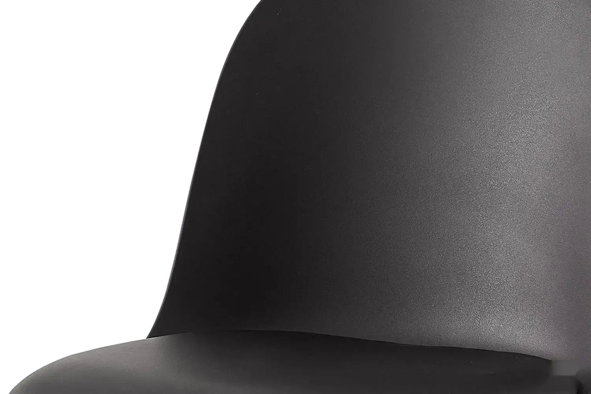 Chaise de salle à manger JASMYN noir – 51 x 44 cm | TIKAYLA