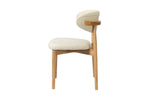Chaise de salle à manger KAYLA beige frêne naturel – 50 x 56 cm | TIKAYLA