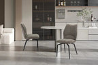 Chaise pivotante LYARA Sable tissu – 45,5 x 60 cm | TIKAYLA
