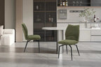 Chaise pivotante LYARA Vert tissu – 45,5 x 60 cm | TIKAYLA