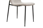 Chaise ALICYA Bouclé Beige – 42 x 57 cm | TIKAYLA