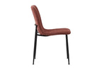 Chaise ALICYA Bouclé Rose – 42 x 57 cm | TIKAYLA