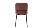Chaise ALICYA Bouclé Rose – 42 x 57 cm | TIKAYLA