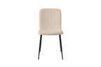 Chaise ALICYA Corduroy Beige – 42 x 57 cm | TIKAYLA