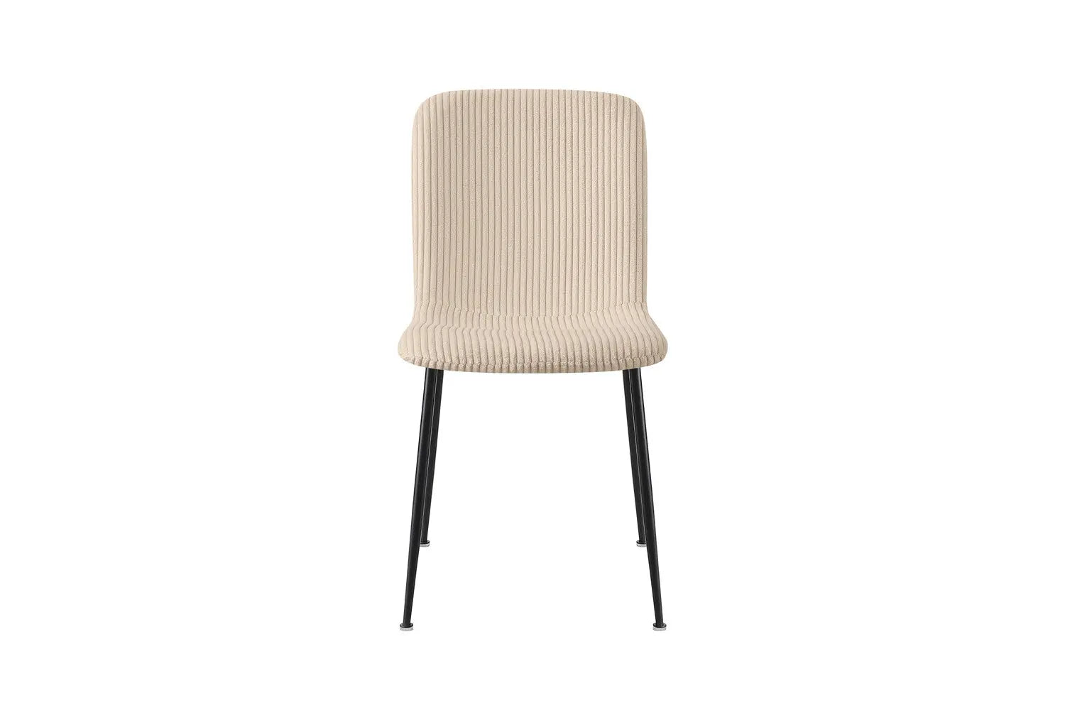 Chaise ALICYA Corduroy Beige – 42 x 57 cm | TIKAYLA